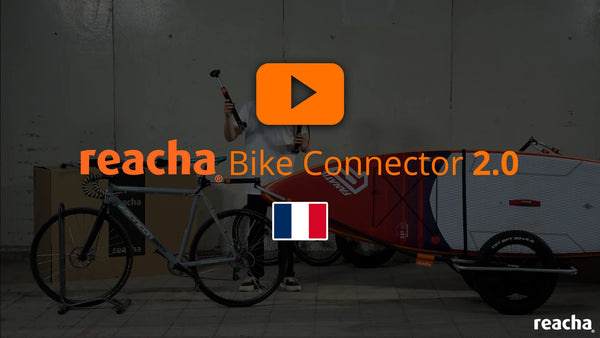Notre Bike connector pour accrocher ton reacha au vélo